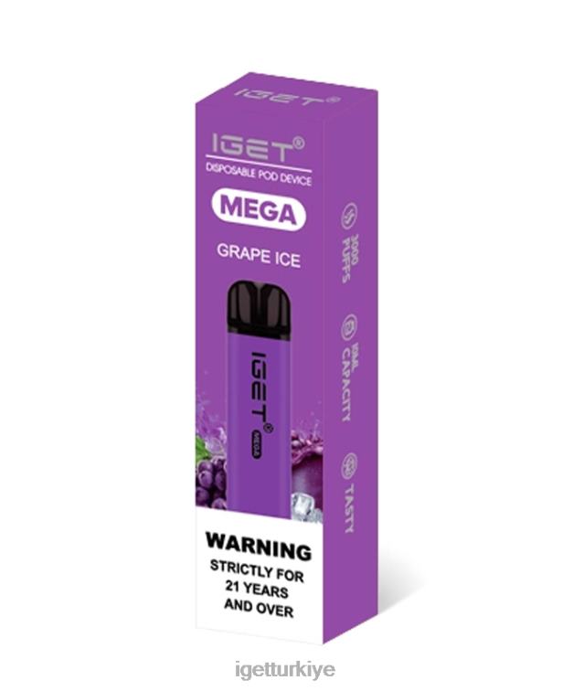 Discount Iget Vapes 60628130 Mega'yı anladım üzüm buzu