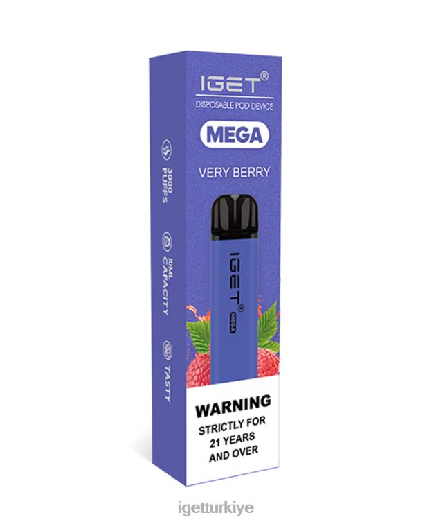 Iget Vape 60628146 Mega'yı anladım çok meyve