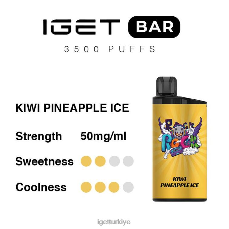 Shop 60628287 IGET  bar 3500 puf kivi ananaslı buz