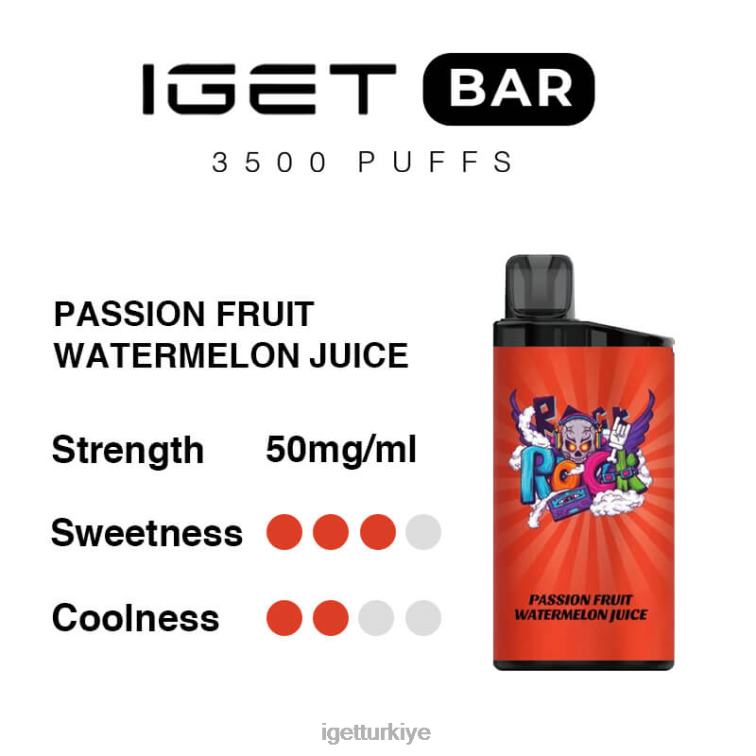 Bar 60628289 IGET  bar 3500 puf tutku meyvesi karpuz suyu