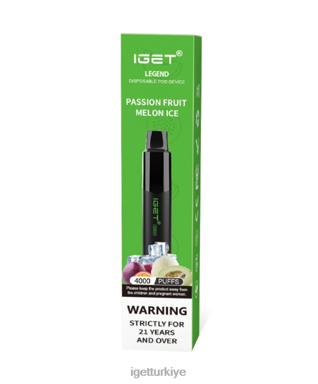 Discount Iget Vapes 60628188 efsaneyim tutku meyvesi kavun buz