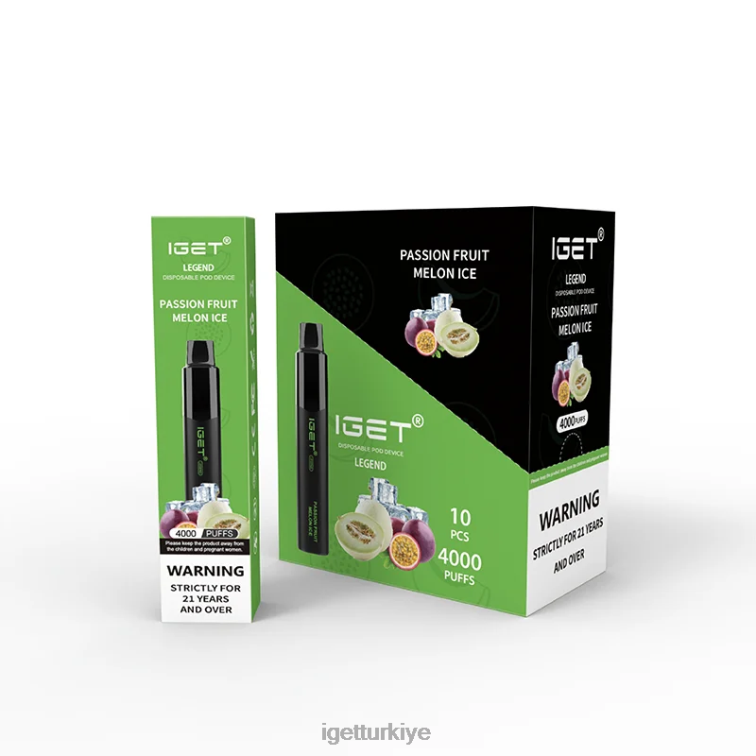 Bar 60628334 IGET  legend 4000 puf tutku meyvesi kavun buz