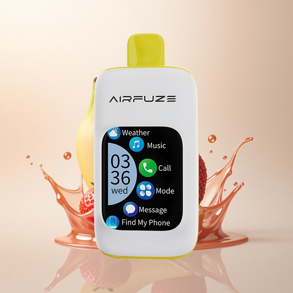 AirFuze Smart 30000 Puffs Çilek Muzlu 5% Nikotin 900mAh