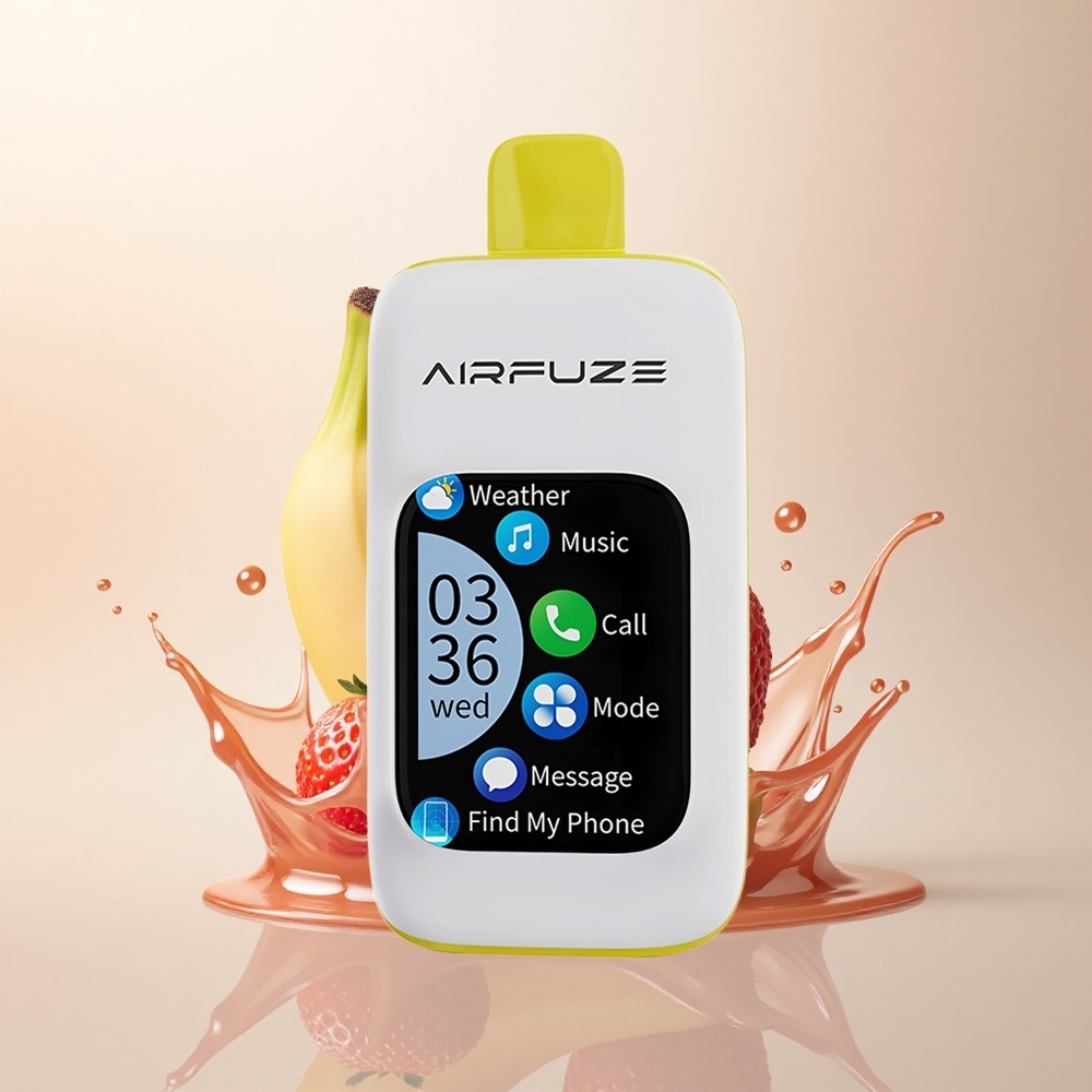 AirFuze Smart Pro 40000 Puffs Çilek Muz 900mAh 20ML 2% Nikotin