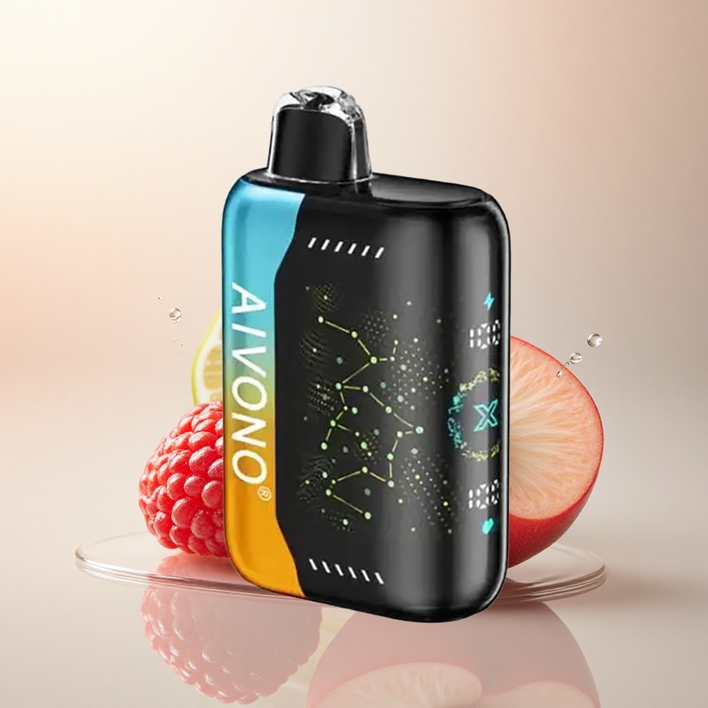 Aivono Aim Boom 25000 Puffs Ahududu Şeftali Limon 650mAh
