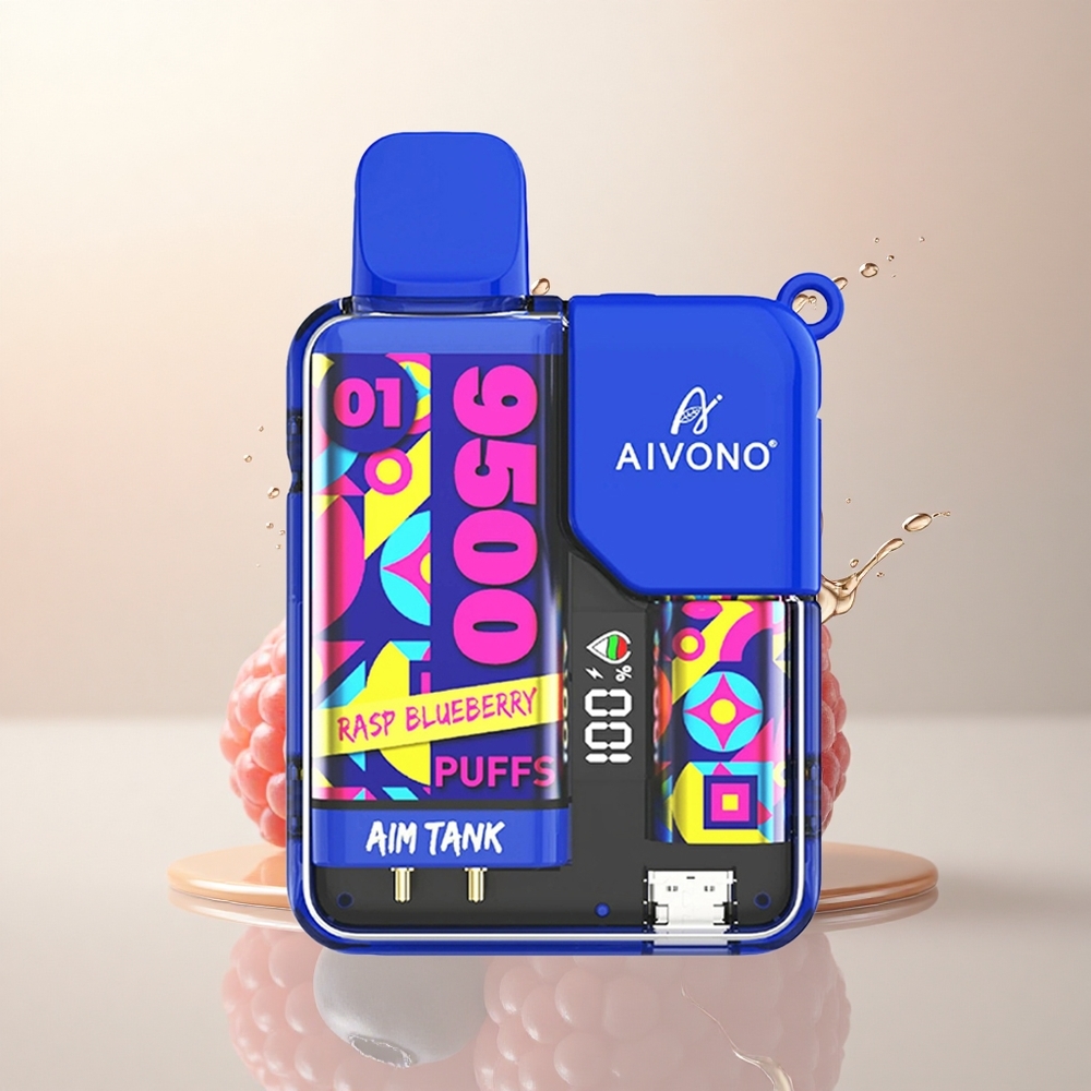 Aivono Aim Tank 9500 Puffs Ahududu Yaban Mersini 650mAh 18ml