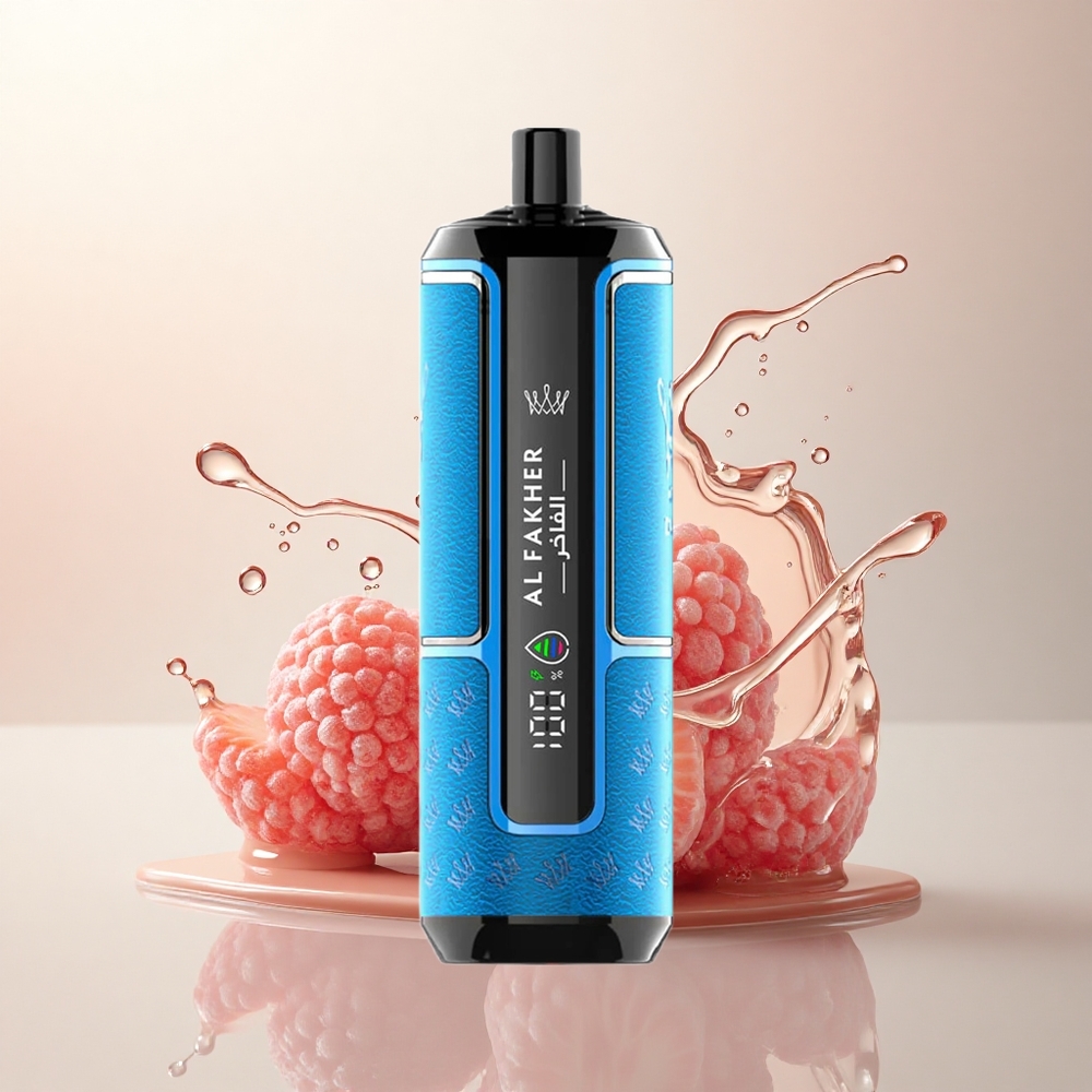 Al Fakher Crown Bar 15K Hypermax Çilek Buz 22ml 600mAh 6mg Nikotin