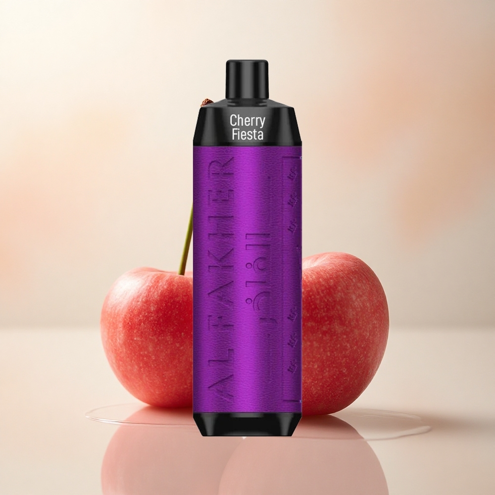 Al Fakher Crown Bar 8000 Crystal Kiraz Şenliği 600mAh 18ml Nikotin