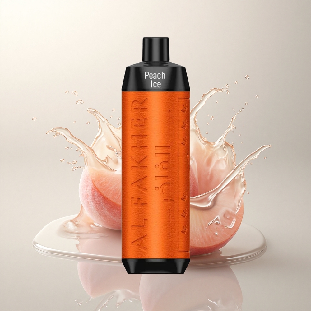 Al Fakher Crown Bar 8000 Crystal Şeftali Buz 5mg Nikotin 600mAh