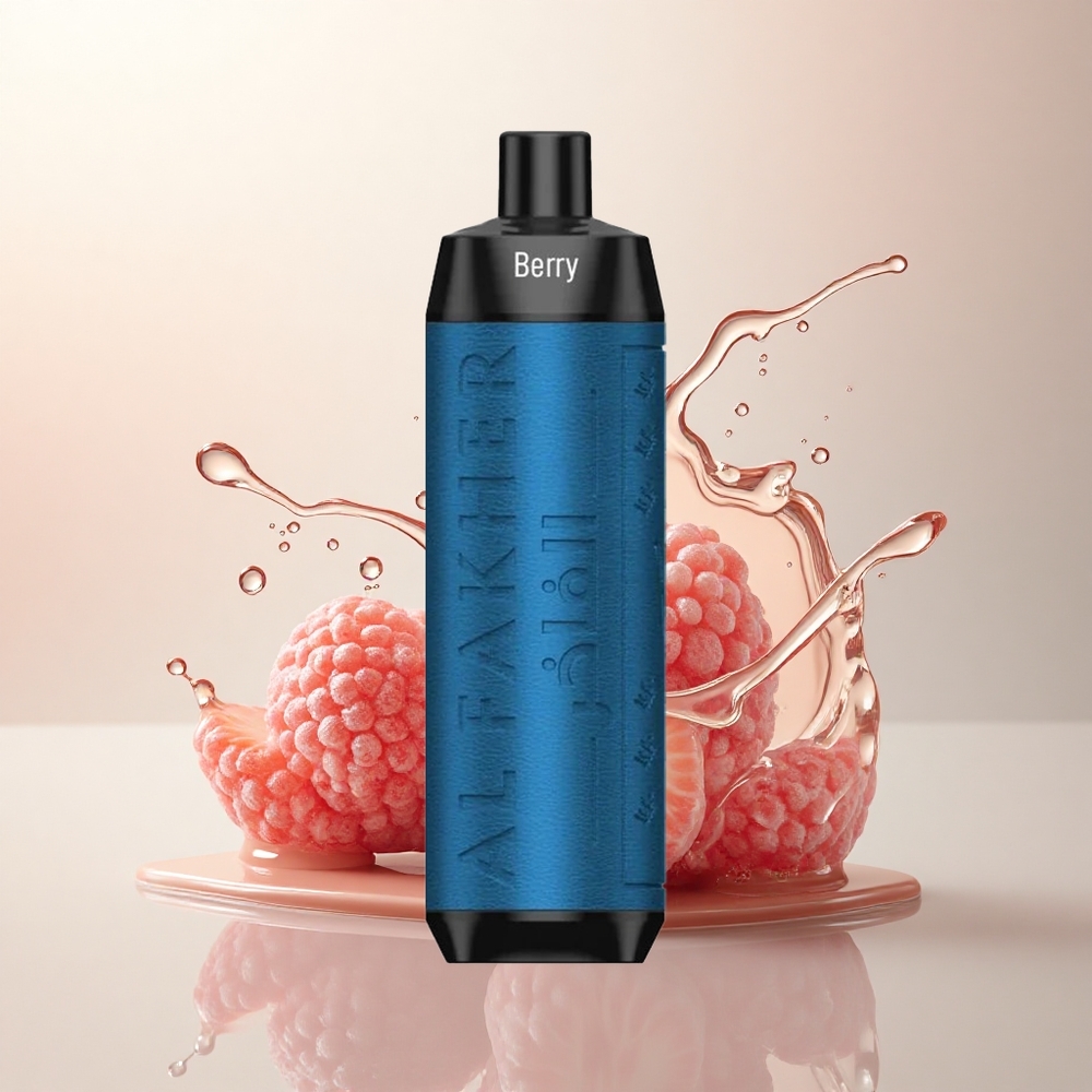 Al Fakher Crown Bar 8000 Crystal Çilek Buz 600mAh 5mg Nikotin