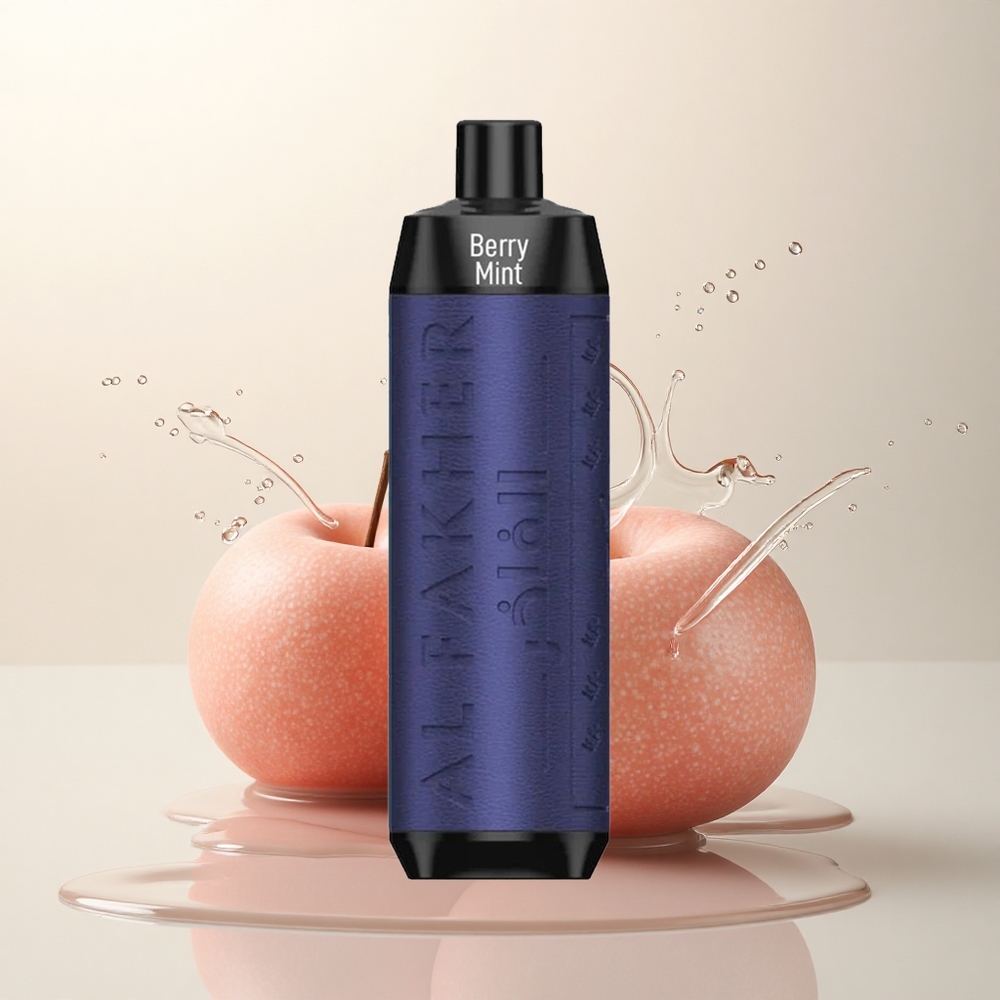 Al Fakher Crown Bar 8000 Crystal Çilek Nanesi 600mAh 5mg Nikotin