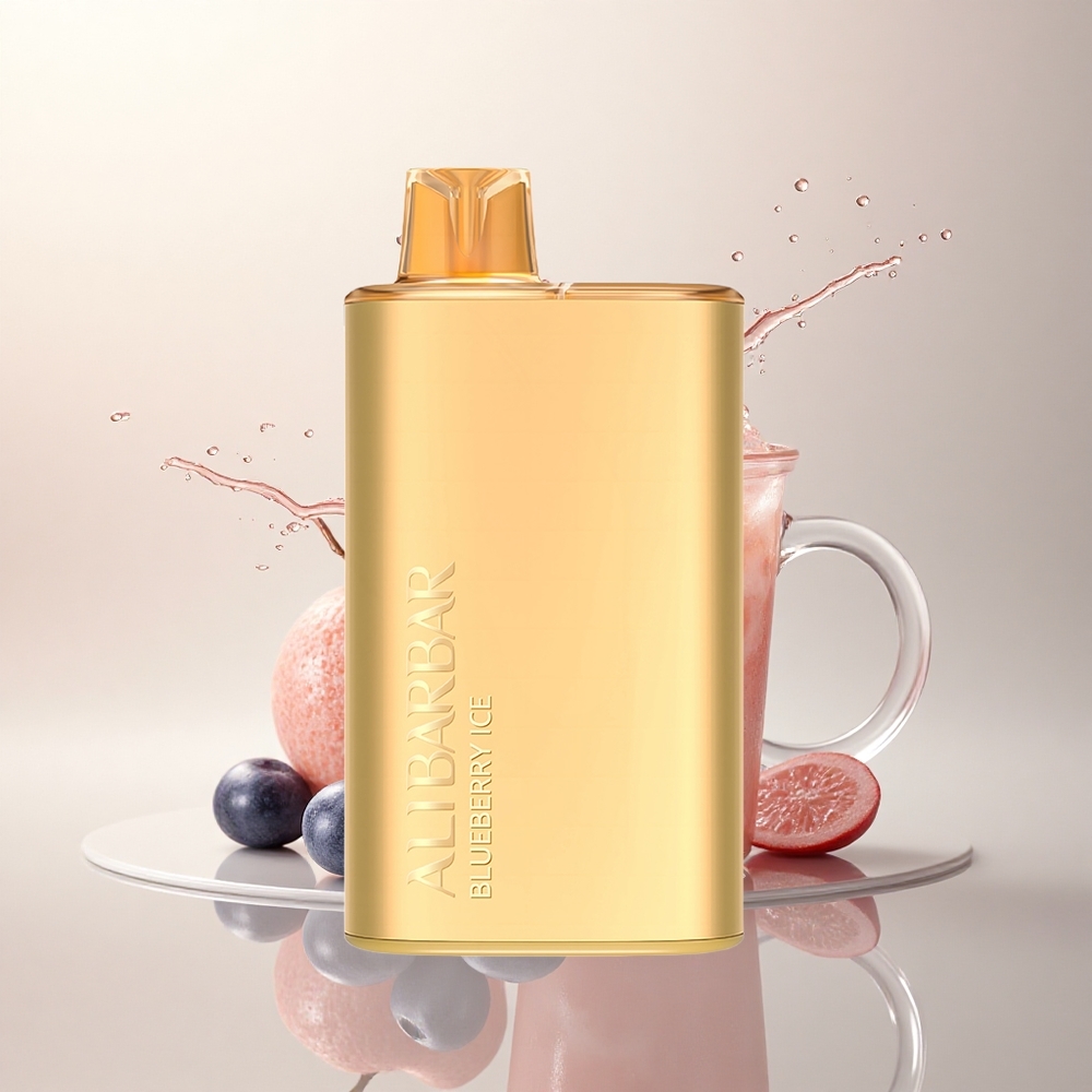 Alibarbar Rich 8000 Puffs Yaban Mersini Buz 20ml 2000mAh