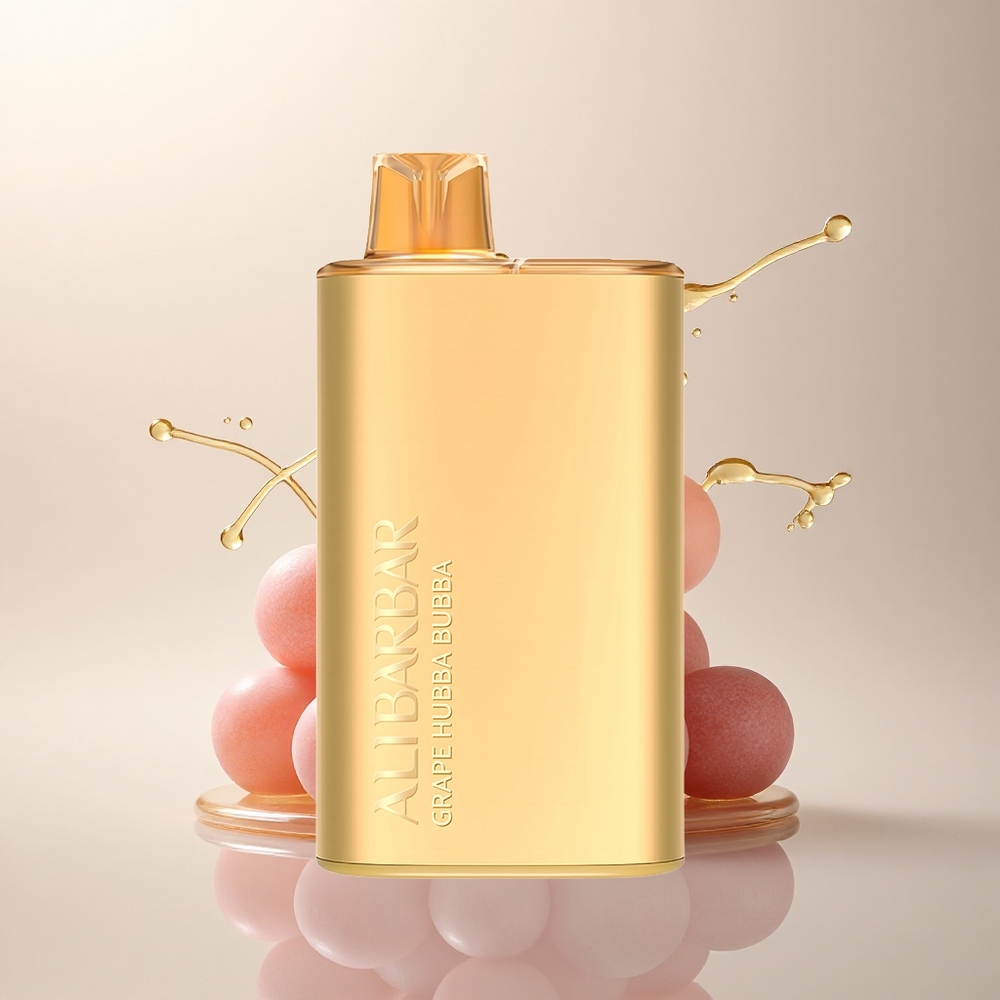 Alibarbar Rich 8000 Puffs Üzüm Hubba Bubba 2000 mAh 20ml