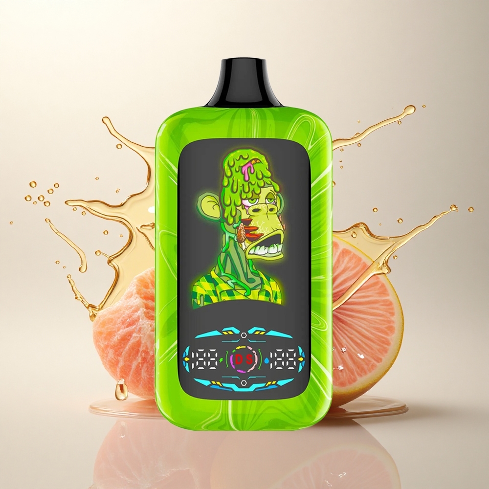 Fumot Digital Monkey 20000/40000 Puffs Tropik Gökkuşağı Patlaması - Çift Motor Modu ve 850 mAh