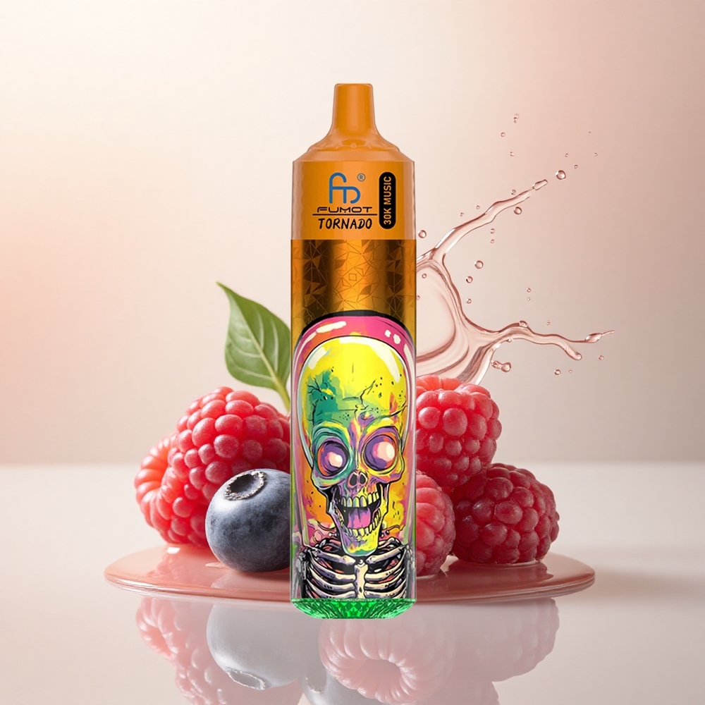 Fumot Randm Tornado 30000 Puffs Ahududu Böğürtlen 30mL 1.0 Ohm 600mAh