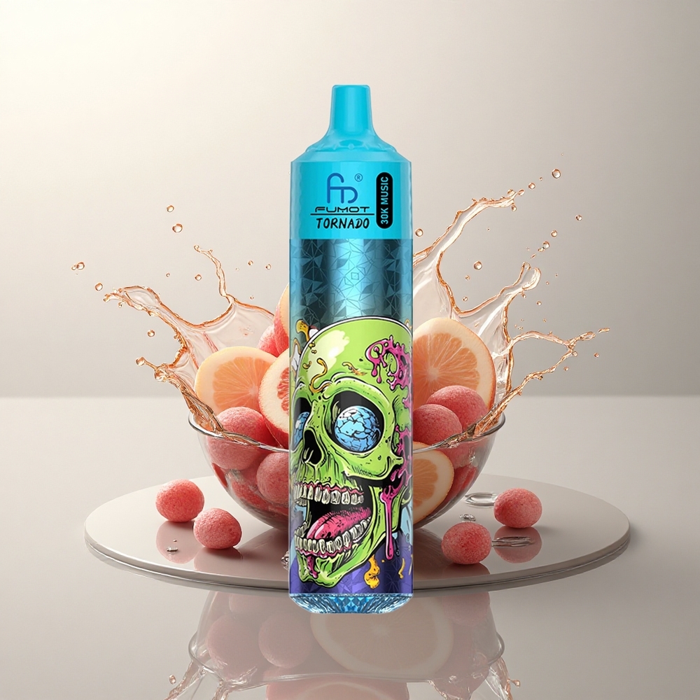 Fumot Randm Tornado 30000 Puffs Kara Buz 30mL 1.0 Ohm 600mAh