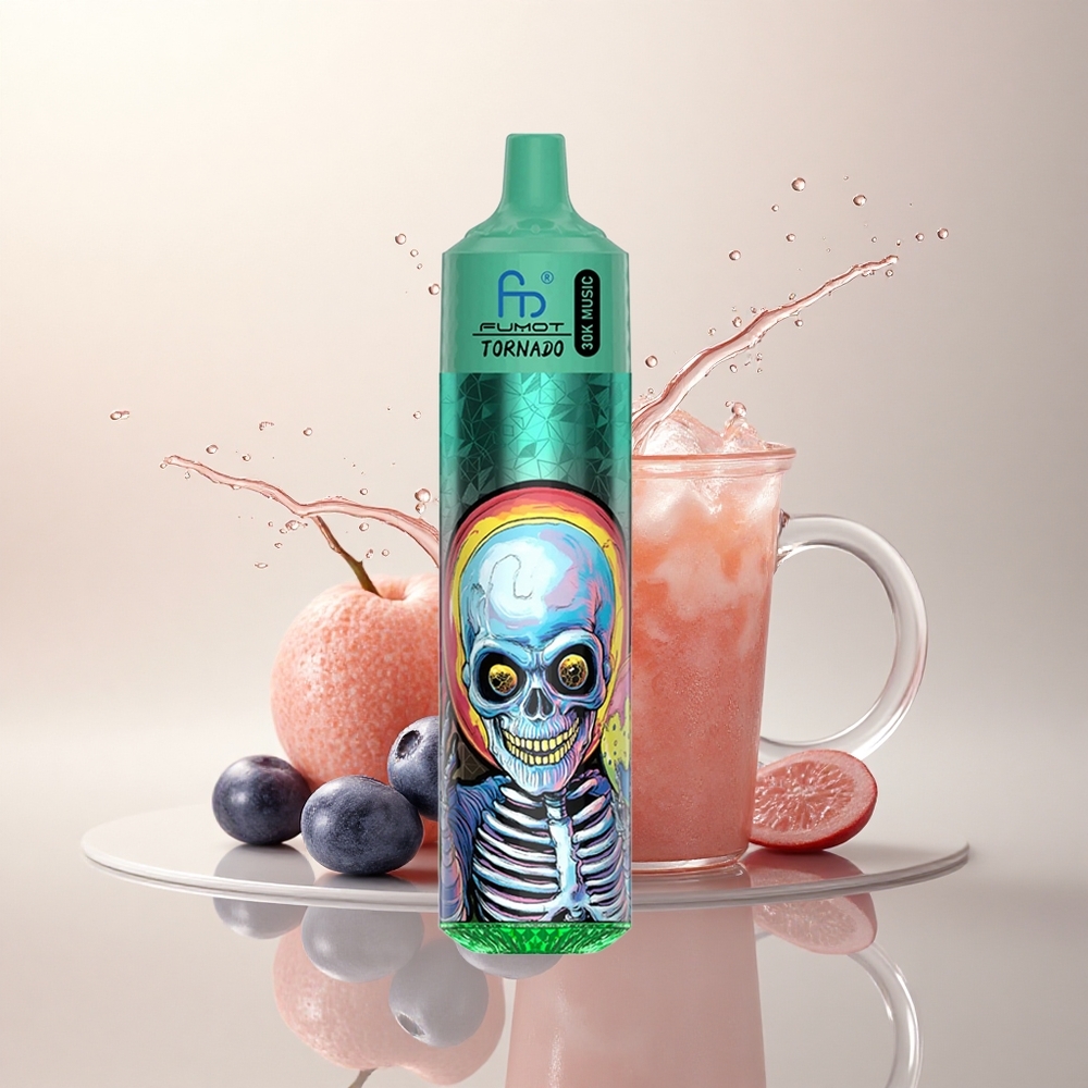 Fumot Randm Tornado 30000 Puffs Yaban Mersini Buzu 30mL 5% nikotin 600mAh