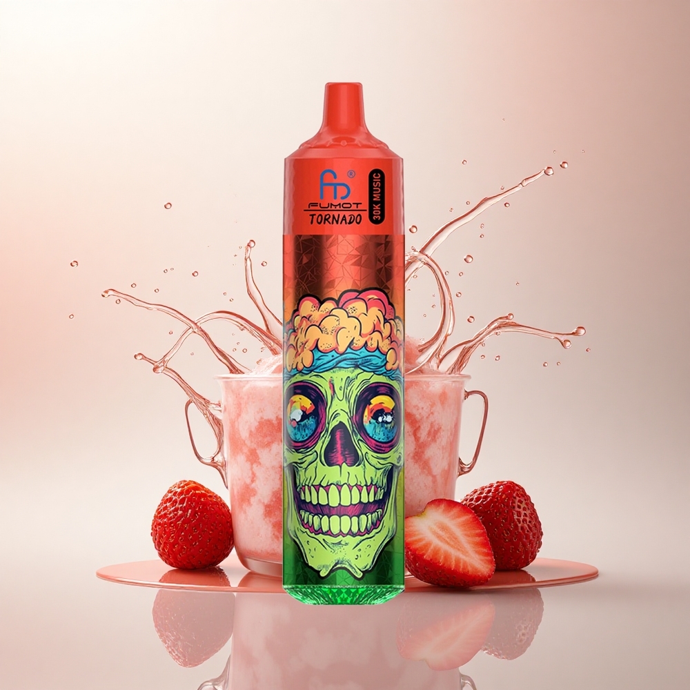 Fumot Randm Tornado 30000 Puffs Çilekli Meyve Buzu 30mL 5% nikotin 600mAh