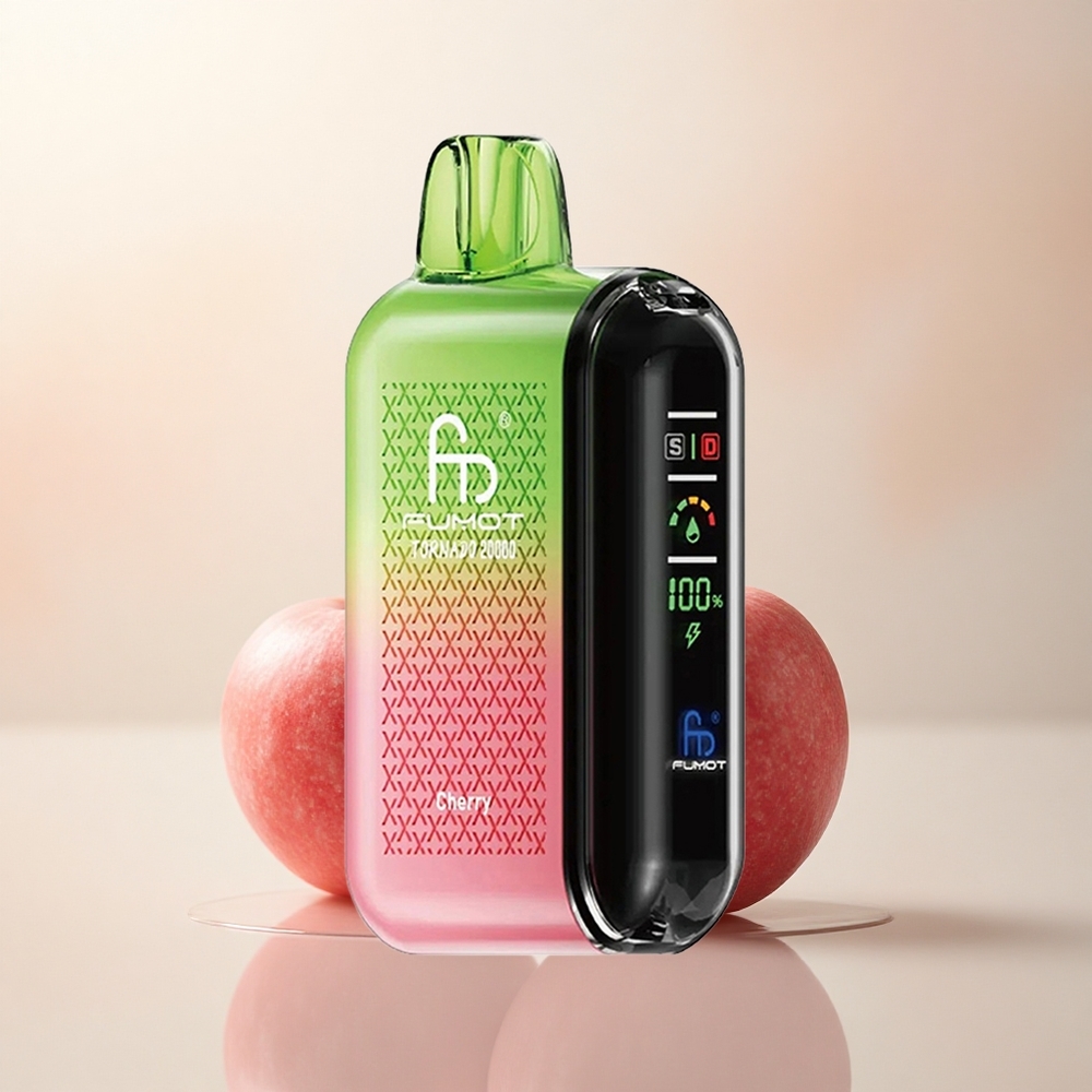Fumot Tornado 20000 Puffs Kiraz Dual Mesh 20ml 850mAh