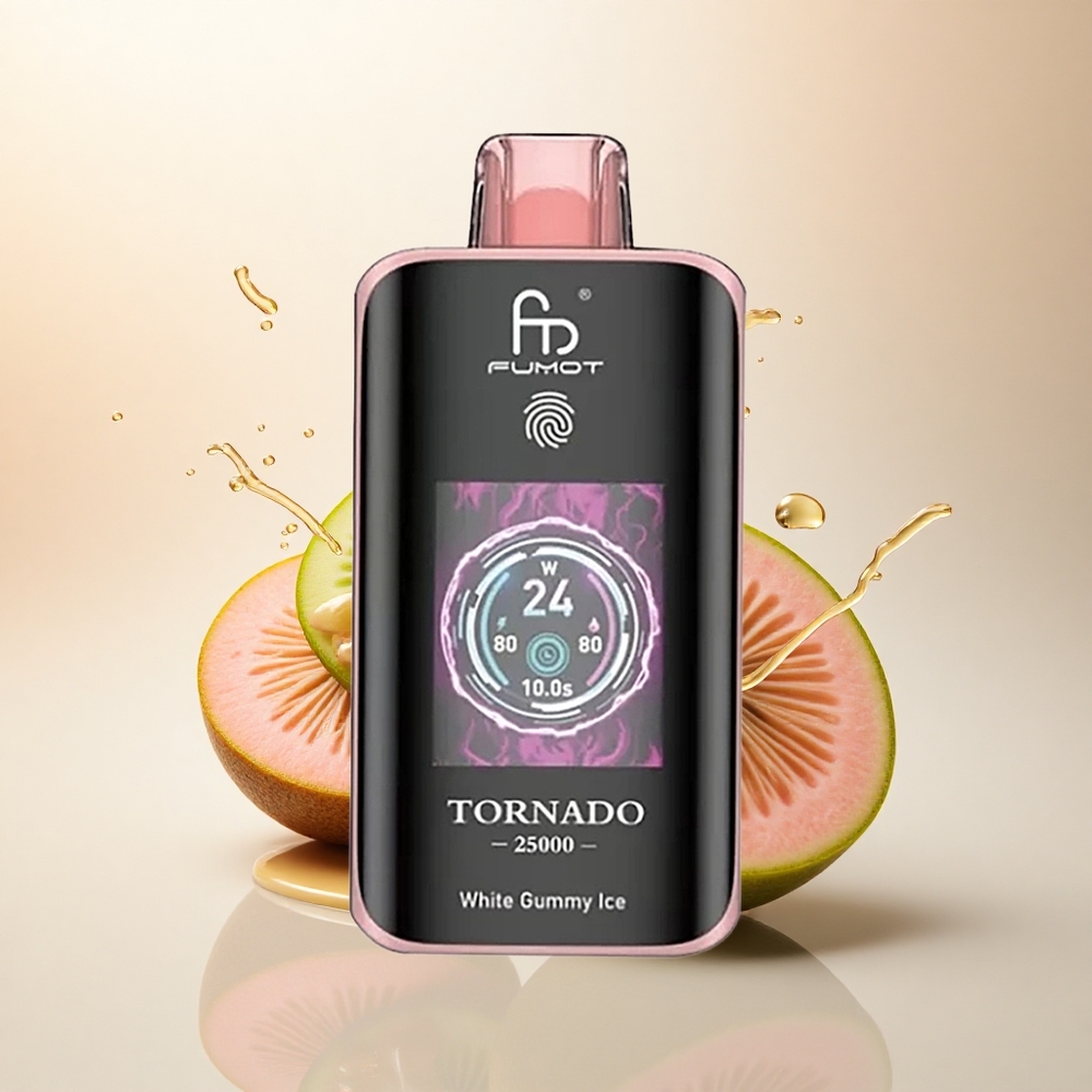Fumot Tornado 25000 Puffs Kivi Çarkıfelek Guava 700mAh 20ml %5 Nikotin