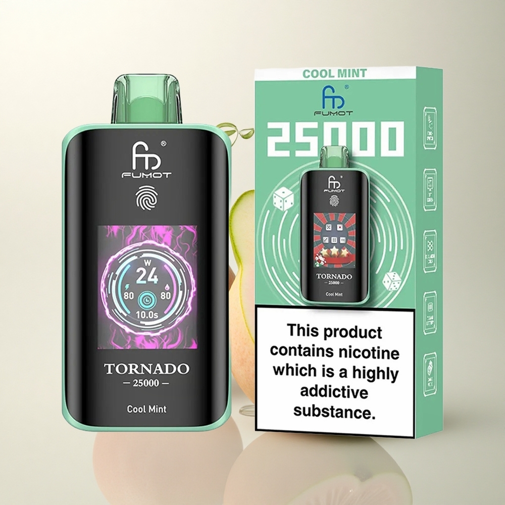 Fumot Tornado 25000 Puffs Serin Nane HD Ekran 700mAh 20ml