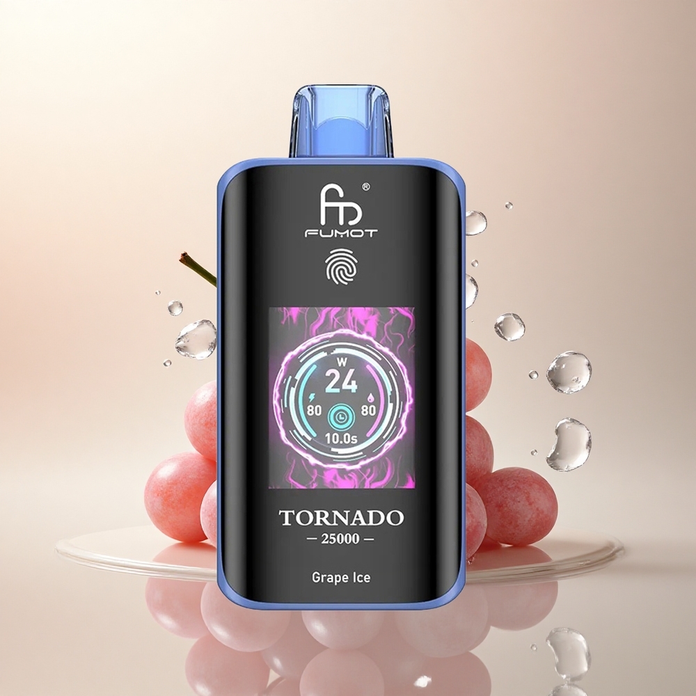Fumot Tornado 25000 Puffs Üzüm Buzu 700mAh 20ml Nikotin