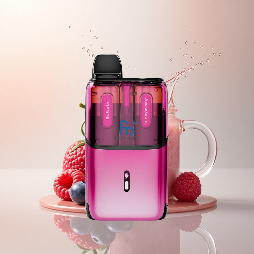 Fumot Ultra T32000 Puffs Mavi Ahududu Buz - Yabanmersini Ahududu 800mAh Tip-C