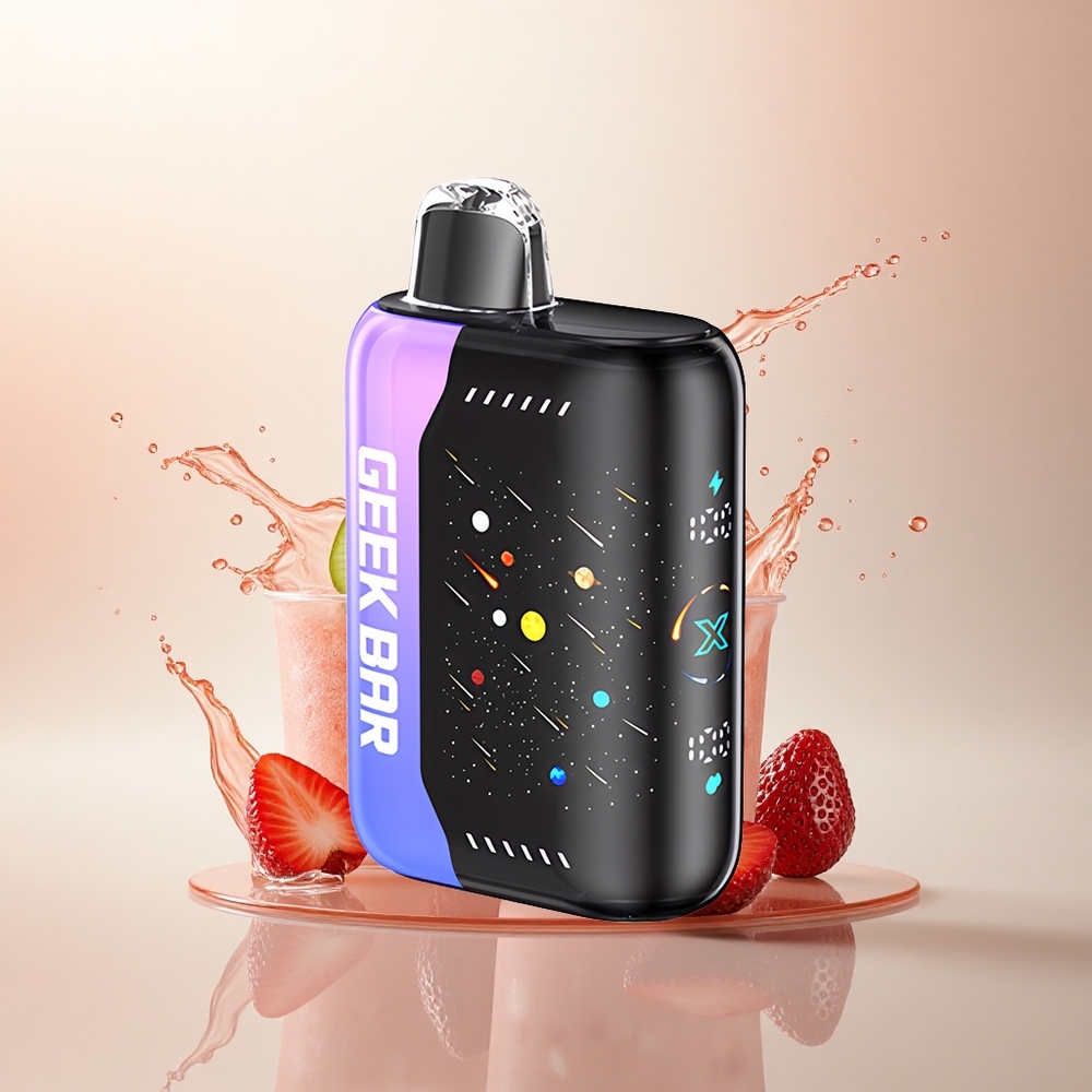 GEEK BAR Pulse X 42K Puffs Meteor Edition Çilek Kivi Buz 820mAh 5% Nikotin
