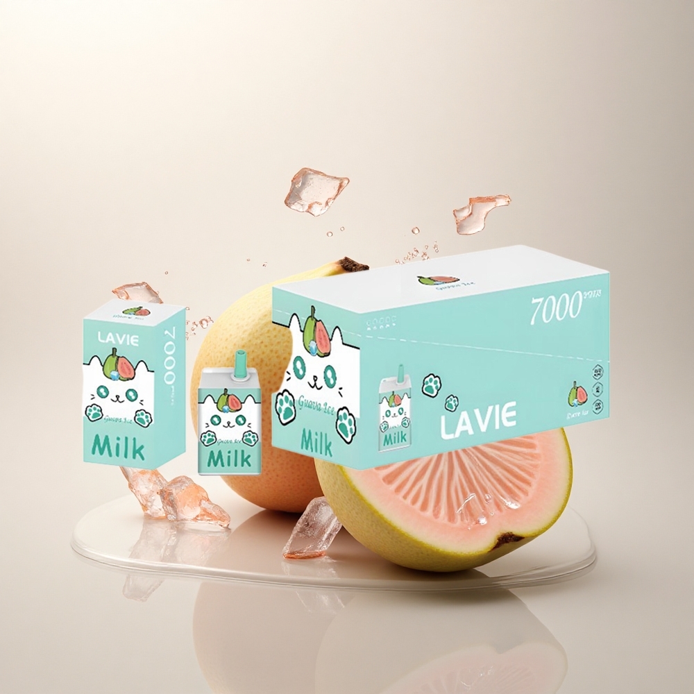 Lavie Milk 7000 Puffs Guava Buz 16ML 600mAh