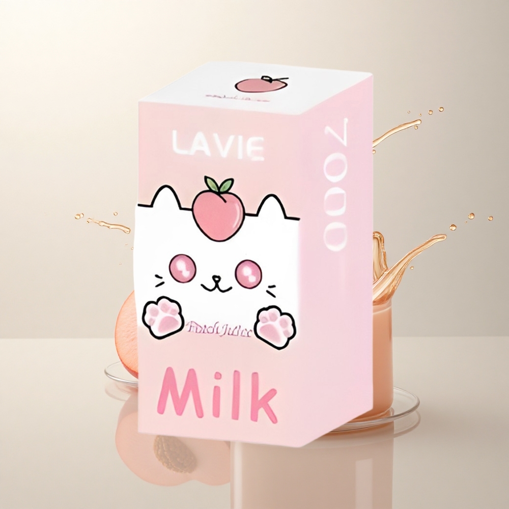 Lavie Milk 7000 Puffs Şeftali Suyu 600mAh Tip C Şarj