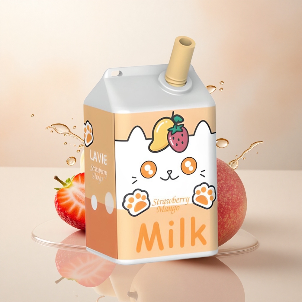 Lavie Milk 7000 Puffs Çilek Mango 600mAh 16ML